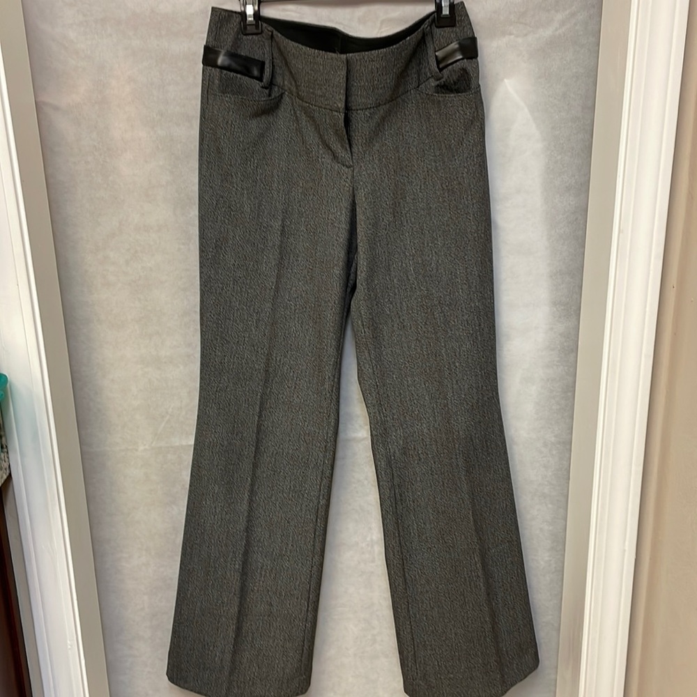 Wide leg express trousers
